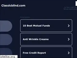 Sites similar to classicblind.com
