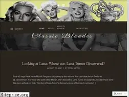 Sites similar to classicblondes.com
