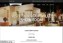 Sites similar to classiccabinetsdesign.com