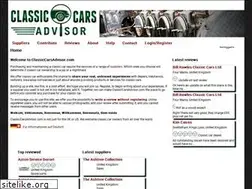 Sites similar to classiccarsadvisor.com