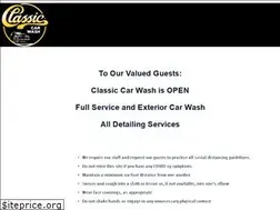 Sites similar to classiccarwash.com