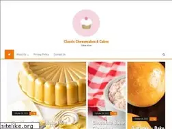 Sites similar to classiccheesecakesandcakes.com