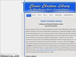Sites similar to classicchristianlibrary.com