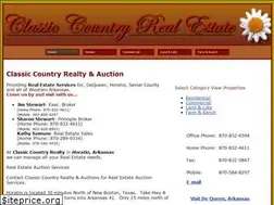 Sites similar to classiccountryrealestate.com