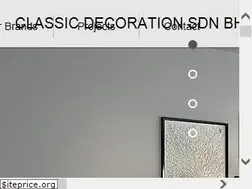 Sites similar to classicdecoration.com