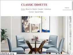 Sites similar to classicdinette.com
