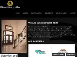 Sites similar to classicdoorlv.com