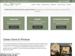 Sites similar to classicdoorsandwindows.co.uk