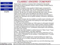 Sites similar to classicenginecompany.com