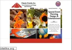 Sites similar to classiceventsinc.com