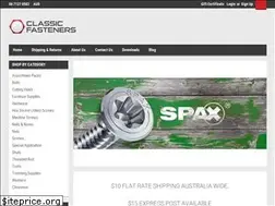 Sites similar to classicfasteners.com.au
