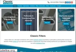 Sites similar to classicfilters.com