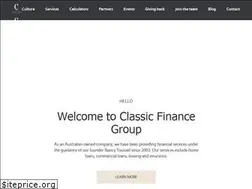 Sites similar to classicfinance.com.au