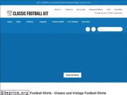 Sites similar to classicfootballkit.co.uk