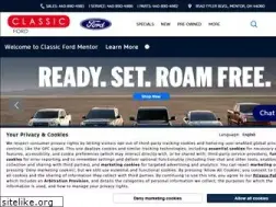 Sites similar to classicfordmentor.com