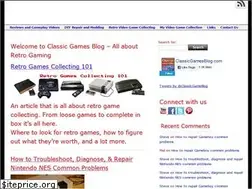 Sites similar to classicgamesblog.com