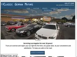 Sites similar to classicgermanmotors.com