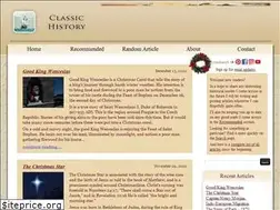 Sites similar to classichistory.net