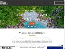 Sites similar to classicholidayclub.com.au