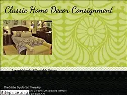 Sites similar to classichomedecorconsignment.com