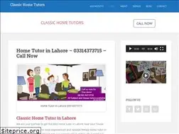Sites similar to classichometutors.com