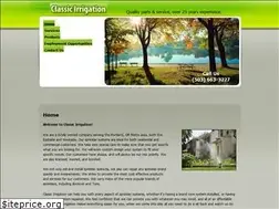 Sites similar to classicirrigationpdx.com