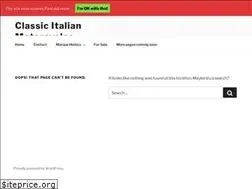 Sites similar to classicitalianmotorcycles.com