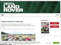 Sites similar to classiclandrovergathering.com