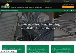 Sites similar to classicmetalroofs.com