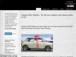 Sites similar to classicminispares.co.nz