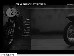 Sites similar to classicmotors.de