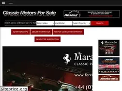 Sites similar to classicmotorsforsale.com