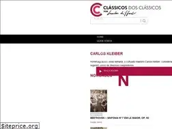 Sites similar to classicosdosclassicos.mus.br