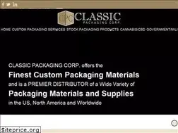 Sites similar to classicpackagingcorp.com