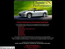 Sites similar to classicperformance.com