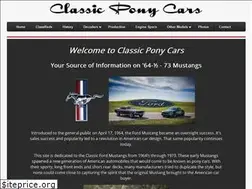 Sites similar to classicponycars.com