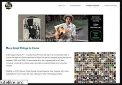 Sites similar to classicrockreview.com