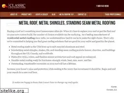 Sites similar to classicroof.com