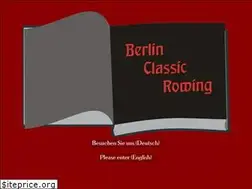 Sites similar to classicrowing.de