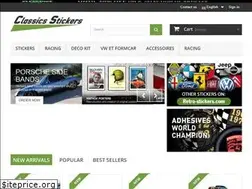 Sites similar to classics-stickers.com