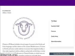 Sites similar to classics.williams.edu