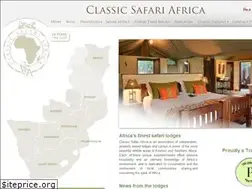 Sites similar to classicsafaricamps.com
