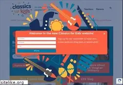 Sites similar to classicsforkids.com