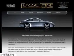 Sites similar to classicshine.com