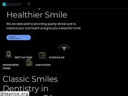 Sites similar to classicsmilesdentistry.com