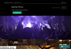 Sites similar to classicsoul1075.com