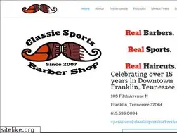 Sites similar to classicsportsbarbershop.com