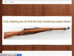 Sites similar to classicsurplusguns.weebly.com