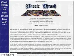 Sites similar to classicthrash.com