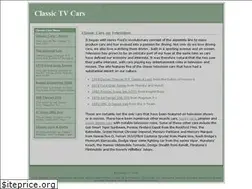 Sites similar to classictvcars.com